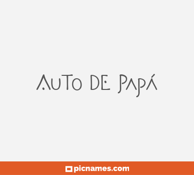 Auto De Papá